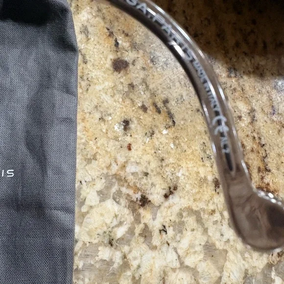 Balenciaga Silver and Black Sunglasses - Picture 8 of 12